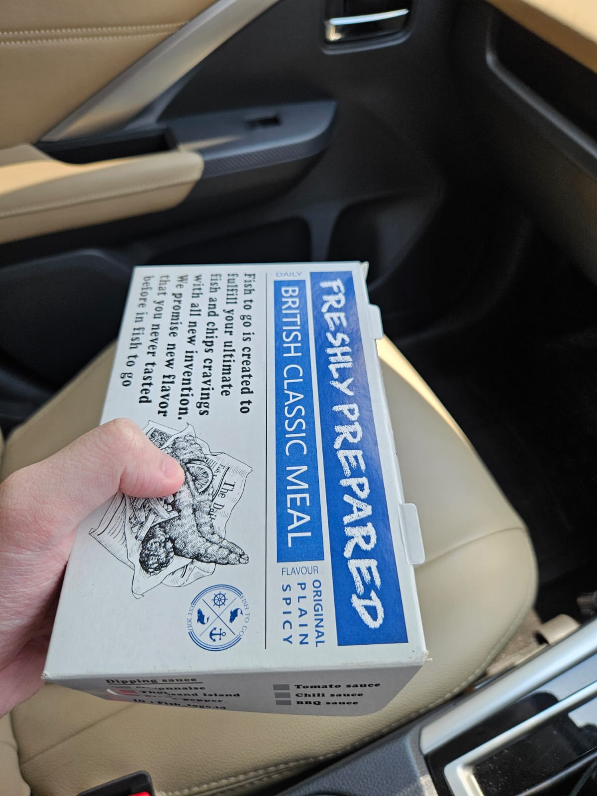 Packaging Fish and Chips - Percetakan Jakarta Barat